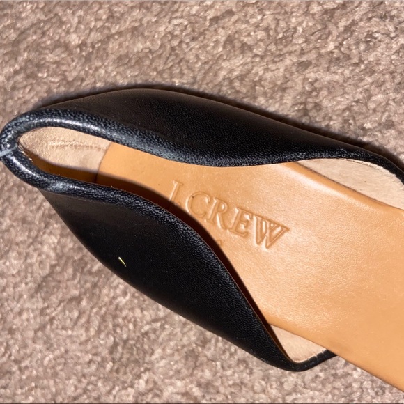 J Crew - Morgan Woven D’Orsay Peep Toe Flats - Picture 7 of 8